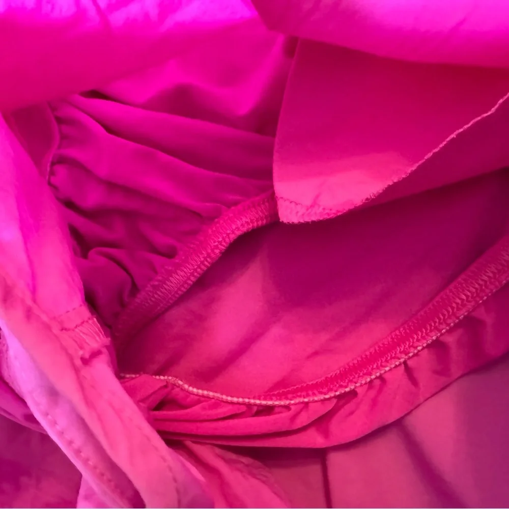 PINK Victoria’s Secret Active Hot Pink Running Shorts L‎ Athletic Y2K